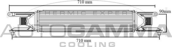 Autogamma 103991 - Intercooler autozon.pro