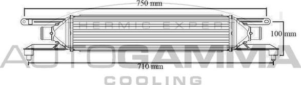 Autogamma 103992 - Intercooler autozon.pro