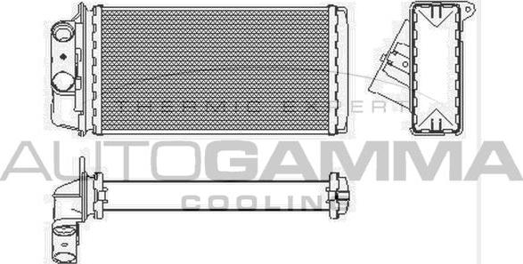 Autogamma 103969 - Scambiatore calore, Riscaldamento abitacolo autozon.pro