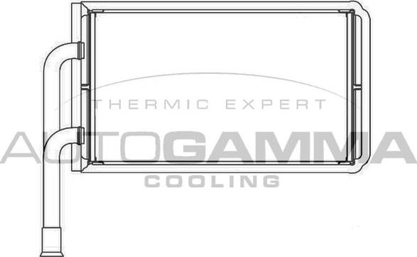 Autogamma 103431 - Scambiatore calore, Riscaldamento abitacolo autozon.pro