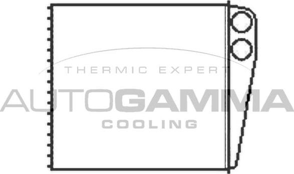 Autogamma 103542 - Scambiatore calore, Riscaldamento abitacolo autozon.pro