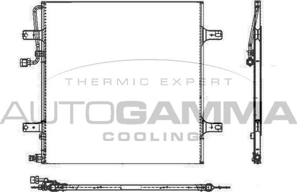 Autogamma 103666 - Condensatore, Climatizzatore autozon.pro