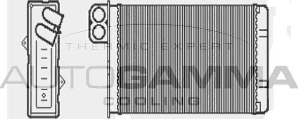 Autogamma 103140 - Scambiatore calore, Riscaldamento abitacolo autozon.pro