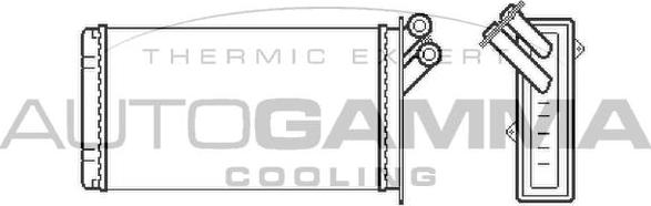 Autogamma 103117 - Scambiatore calore, Riscaldamento abitacolo autozon.pro