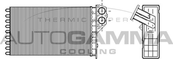 Autogamma 103121 - Scambiatore calore, Riscaldamento abitacolo autozon.pro