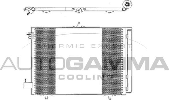 Autogamma 103127 - Condensatore, Climatizzatore autozon.pro