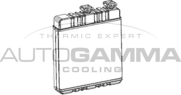 Autogamma 103178 - Scambiatore calore, Riscaldamento abitacolo autozon.pro