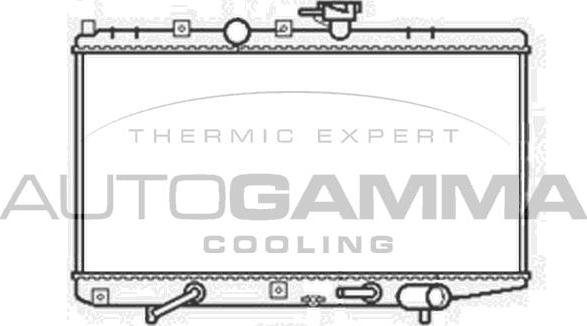 Autogamma 103818 - Radiatore, Raffreddamento motore autozon.pro