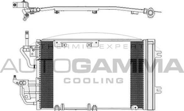 Autogamma 103832 - Condensatore, Climatizzatore autozon.pro