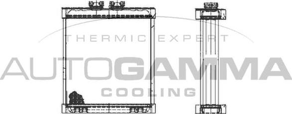 Autogamma 102996 - Scambiatore calore, Riscaldamento abitacolo autozon.pro