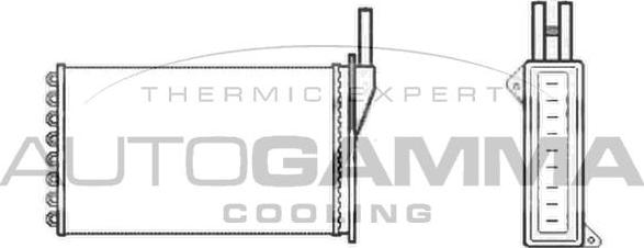 Autogamma 102440 - Scambiatore calore, Riscaldamento abitacolo autozon.pro