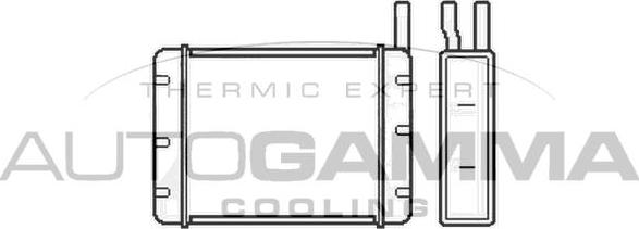 Autogamma 102470 - Scambiatore calore, Riscaldamento abitacolo autozon.pro