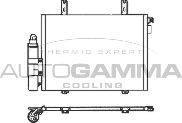 Autogamma 102562 - Condensatore, Climatizzatore autozon.pro