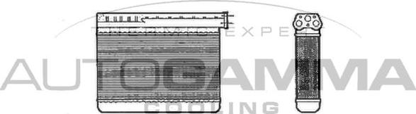 Autogamma 102539 - Scambiatore calore, Riscaldamento abitacolo autozon.pro