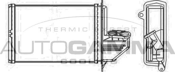 Autogamma 102538 - Scambiatore calore, Riscaldamento abitacolo autozon.pro