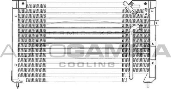 Autogamma 102669 - Condensatore, Climatizzatore autozon.pro