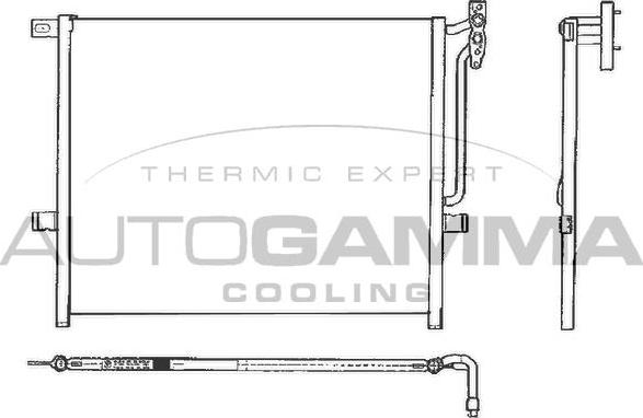 Autogamma 102606 - Condensatore, Climatizzatore autozon.pro