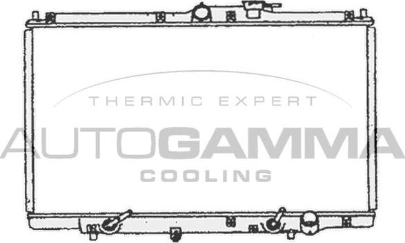 Autogamma 102121 - Radiatore, Raffreddamento motore autozon.pro