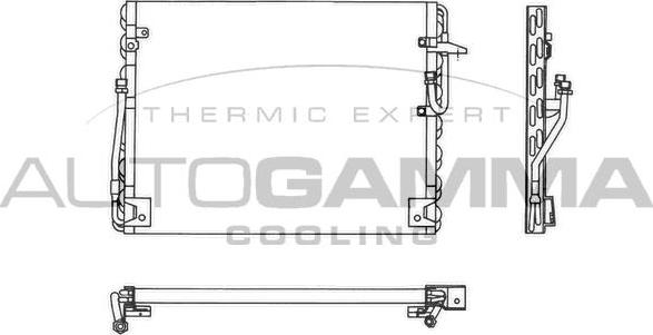 Autogamma 102802 - Condensatore, Climatizzatore autozon.pro