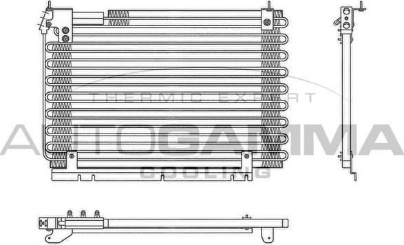 Autogamma 102834 - Condensatore, Climatizzatore autozon.pro