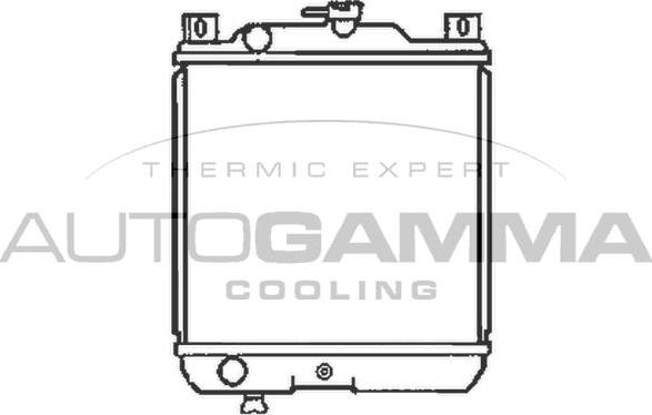 Autogamma 102339 - Radiatore, Raffreddamento motore autozon.pro