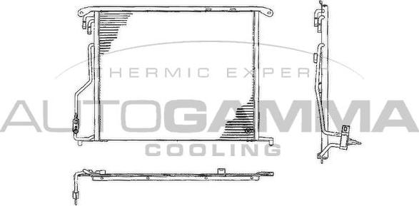 Autogamma 102704 - Condensatore, Climatizzatore autozon.pro