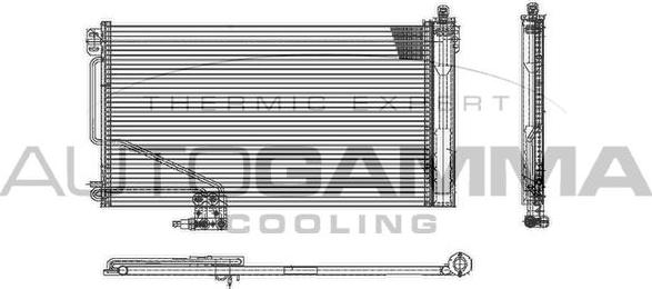 Autogamma 102701 - Condensatore, Climatizzatore autozon.pro