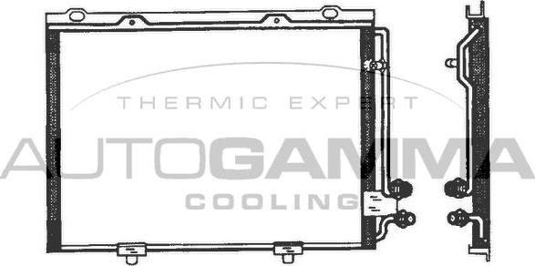 Autogamma 102703 - Condensatore, Climatizzatore autozon.pro