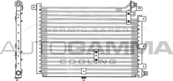 Autogamma 102778 - Condensatore, Climatizzatore autozon.pro