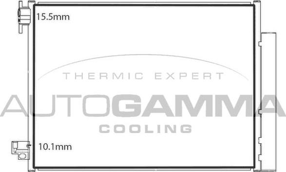 Autogamma 107907 - Condensatore, Climatizzatore autozon.pro