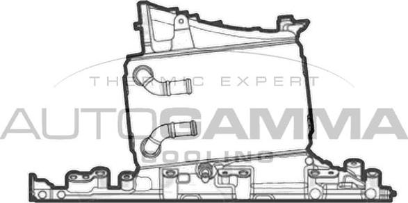 Autogamma 107913 - Intercooler autozon.pro