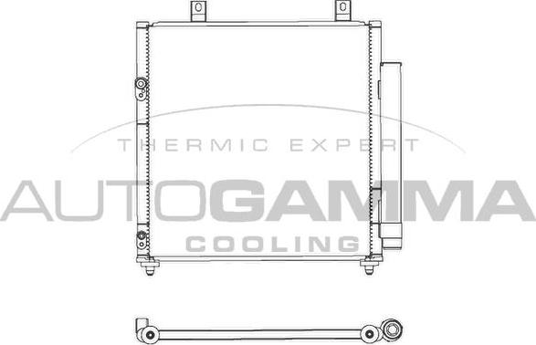 Autogamma 107442 - Condensatore, Climatizzatore autozon.pro