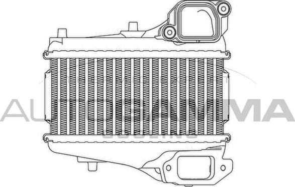 Autogamma 107453 - Intercooler autozon.pro