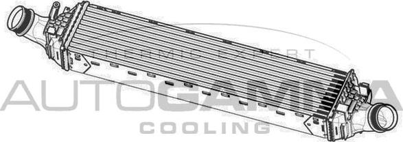 Autogamma 107540 - Intercooler autozon.pro