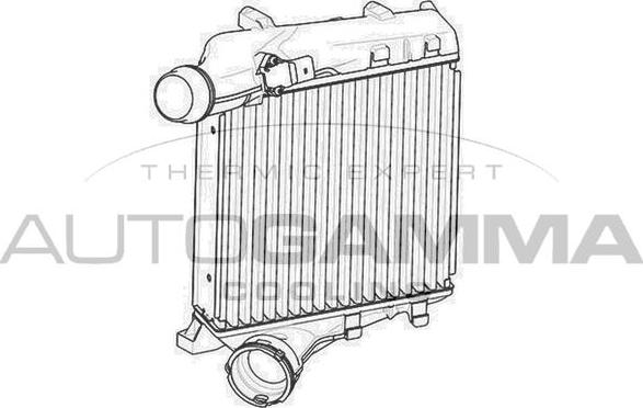 Autogamma 107554 - Intercooler autozon.pro