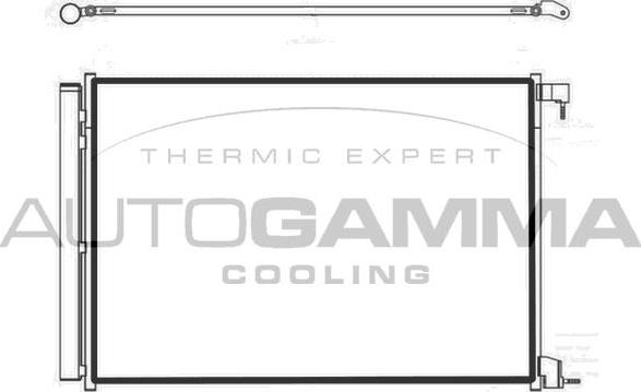 Autogamma 107500 - Condensatore, Climatizzatore autozon.pro