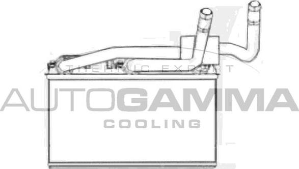 Autogamma 107586 - Scambiatore calore, Riscaldamento abitacolo autozon.pro