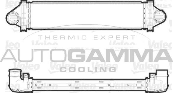 Autogamma 107667 - Intercooler autozon.pro