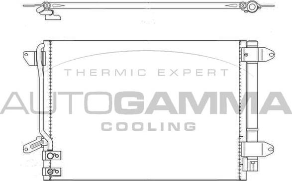 Autogamma 107168 - Condensatore, Climatizzatore autozon.pro