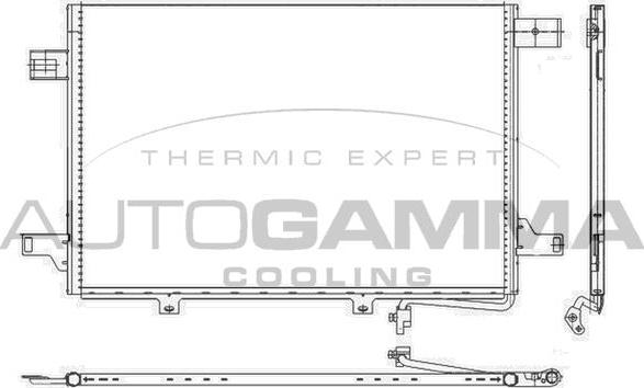 Autogamma 107113 - Condensatore, Climatizzatore autozon.pro