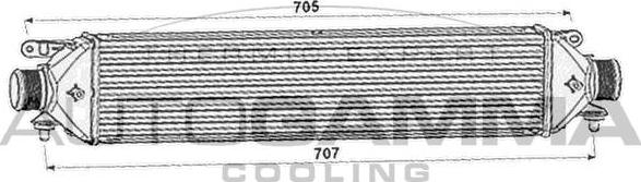 Autogamma 107859 - Intercooler autozon.pro