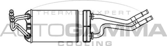 Autogamma 107259 - Scambiatore calore, Riscaldamento abitacolo autozon.pro