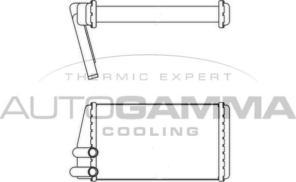 Autogamma 107269 - Scambiatore calore, Riscaldamento abitacolo autozon.pro