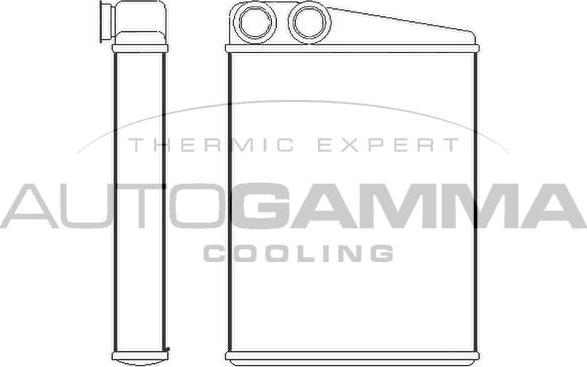 Autogamma 107274 - Scambiatore calore, Riscaldamento abitacolo autozon.pro