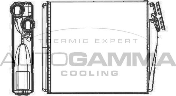 Autogamma 107277 - Scambiatore calore, Riscaldamento abitacolo autozon.pro