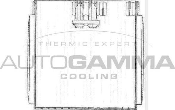 Autogamma 112095 - Evaporatore, Climatizzatore autozon.pro