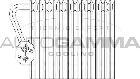 Autogamma 112060 - Evaporatore, Climatizzatore autozon.pro