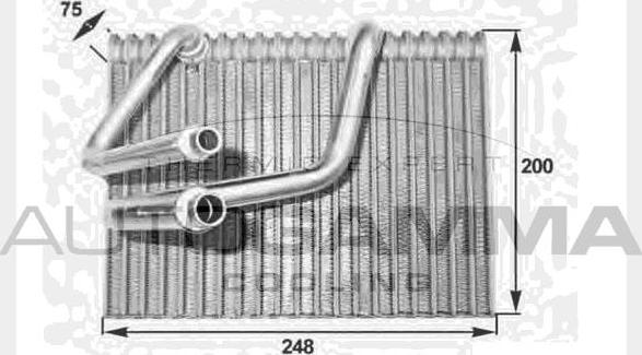 Autogamma 112001 - Evaporatore, Climatizzatore autozon.pro