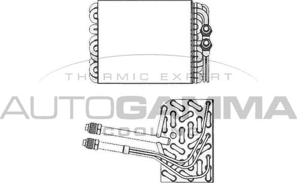 Autogamma 112024 - Evaporatore, Climatizzatore autozon.pro