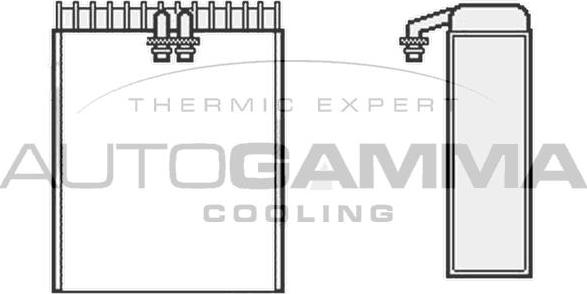 Autogamma 112147 - Evaporatore, Climatizzatore autozon.pro